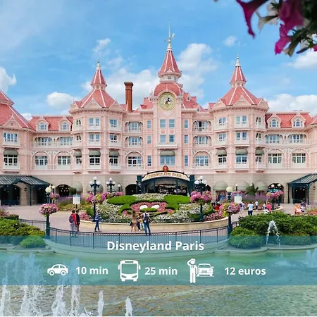 La Maupiti, 12pers, 7 Min Disneyland Paris 게스트하우스 3*